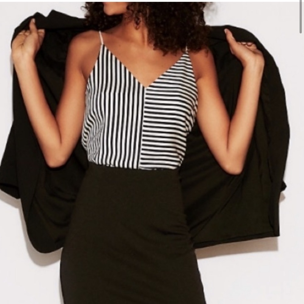 Express Black & White Cami